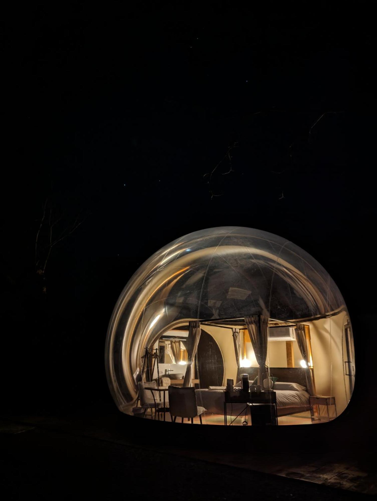 Horizonte Bubble Rooms Cortegana Exteriör bild